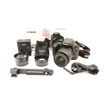 캐논 EOS Rebel T100 카메라 키트 & 18-55mm 렌즈