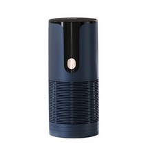 국산 차량용 공기청정기 카니발 펠리세이드 공기청정기 미니 가정용 탈취제 음이온 usb 충전식 포름알데히드 연기 냄새 제거제 휴대용 자동차, 푸른