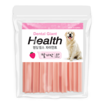 덴탈헬스 플러스 자이언트 치석제거용 애견껌, 딸기맛, 260g, 1개