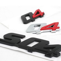 마세라티 Q4 SQ4 엠블럼 레터링 르반떼 기블리 튜닝, Q4(블랙)