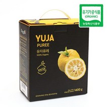 고흥 유자퓨레 1400g 유자청 유자드레싱