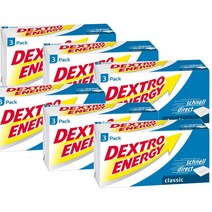 Dextro Energy Classic 덱스트로 에너지 에너지 클래식 포도당 정제 8개입 x 3팩 6묶음