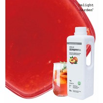 [딜라잇가든]천도복숭아 농축 음료베이스 1kg, 단품