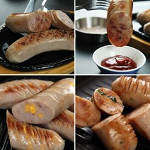 이베리코 수제소세지 3가지맛(야채 치즈 페퍼) 캠핑용 안주용 600g, 이베리코 수제소세지 야채, 1개