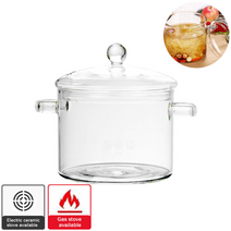 희귀 비싼 다육이 마술 화분 그루트화분 가오갤 콩분 슬릿분 다육이콩분 블루베리 슬릿분판매 붕규산 큰 크기 명확한 이중 귀 요리 냄비 붕규산 파이렉스 유리 요리 냄비, c 1.2리터