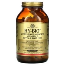 Solgar Hy-Bio Citrus Bioflavonoids Vitamin C Rutin & Rose Hips 250 Tablets