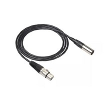 0.33M 미니 XLR 3 핀 수3 비디오 케이블 블랙 매직 포켓 시네마 4K 카메라 오디오 라인용 수/암, 0 Black_04 M