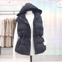 ab.f.z sh06 루즈핏 셔링 패딩 베스트 DDIX1HU31A