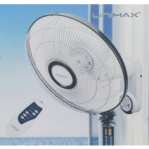 유니맥스 벽걸이형 리모컨 선풍기 수면풍 UMF-R6121W