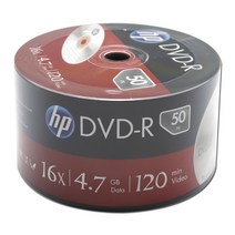 [홈앤스쿨] DVD-R (50개) 벌크 4.7GB 16배속 저장 보관, DVD-R(50장)