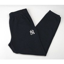 MLB 뉴욕 양키스 BLACK BASIC LOGO TRAINING 조거 바지 Sz M