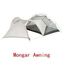 NH 네이처하이크 캠핑 글램핑 Mongar 2 텐트 2인용 텐트 야외 차박 쉘터 에어텐트, 협력사, 20D 현관