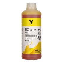 잉크테크 엡손 호환 무한 리필 잉크 T73N T774 M105 M200 M205 L605 L655 L1455 L4150 L4160 L4260 L6190 L6290, 1병, 노랑안료(E0013) 1리터