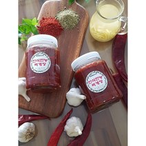 허브숲 수제 한식 만능 찌개장(꽃게탕 동태탕 매운탕 해물탕), 2병, 500g