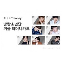 2021 방탄소년단 BTS 거울 미러 티머니 교통카드 (한정판), 진