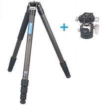 브이로그 삼각대 dslr 카메라 용 cs80c 전문 탄소 섬유 헤비 듀티 32.5mm 10 레이어 튜브 초소형 206cm 최대 고급 품질, UB40 헤드 포함