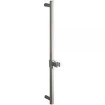 KOHLER 465206 샤워 슬라이드 바 원 사이즈 생생한 브러시드 니켈, Vibrant Brushed Nickel_One Siz