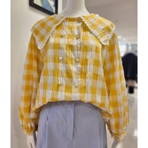 나인스텝빅카라더블단추블라우스NS2204NC순천