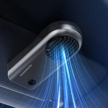 산소발생기 스마트 자동차 공기 청정기 Ionizer 미니 미세 분자 포름 알데히드 정수기 신선한 산소 인테리, 검은색