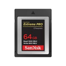 샌디스크 Extreme PRO CFexpress Card Type B, 128GB