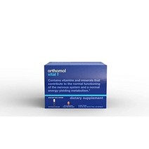 오쏘몰 바이탈 F 바이알 여성용 멀티비타민 30일분 공급 비타민 A B C D E K 칼슘 요오드 오메가-3, 30 카운트(1개 팩)