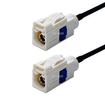 FAKRA 여성 50 옴 RG174 자동차 라디오 안테나 확장 피그 테일 케이블 GPS RF 통신 시스템, FAKRA-B_10CM