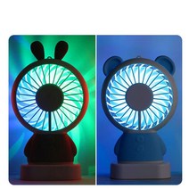 [가격준수]타타팬 TATA LED FAN/휴대용선풍기/LED선풍기/USB선풍기/미니선풍기/탁삭용선풍기/타타팬/TATA FAN/선풍기, 타타팬 핑크래빗