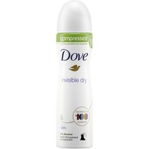 [영국] Dove 인비지블 드라이 안티퍼스피런트 데오도란트 에어로졸 75ml 75ml 1개, 7개