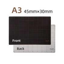 WUTA-새로운 패브릭 커팅 매트 가죽 보드 A1 A2 A3 A4 A5 전문가용 자기 회복 품질 양면 공예 도구 세트, 01 A3-1pcs