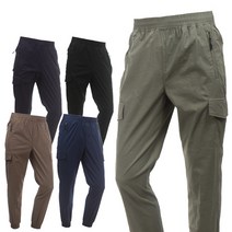 제로다몰 조거팬츠 밴딩 카고 조거 면팬츠 스판 빅사이즈 허리밴딩 트레이닝 조거바지