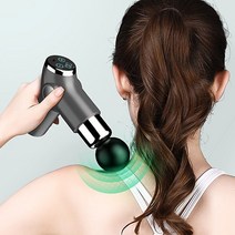 와조와 전신 근육 이완 스트래칭 성장판자극 안마 마사지 마사지기계 마사지건, 실버