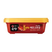 청정원 현미 불타는매운고추장 200g, 3개