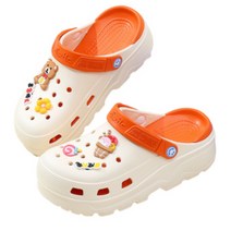 일월전빵 EVA 곰돌이 통굽 키높이 아쿠아 슬리퍼 아쿠아슈즈 여성슬리퍼 여름슬리퍼 여름샌들 B-S031