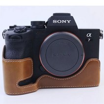 여니몰 소니 a7m4 a7s3 a1 공용 반속사 가죽 케이스, 1개, A7M4-블랙