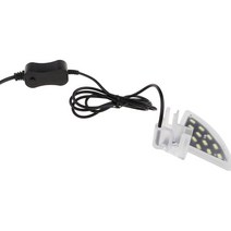 빔프로젝터렌탈 특수조명 업소용수족관 EU 100-240V LED 클립-어항 수족관 조명 전구 백색광 T8WB