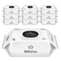 베베앙 데일리 비데물티슈 캡형, 10매, 1팩