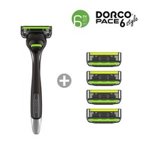 도루코 PACE XL 페이스 엑셀 6중날 면도기(날2입)+면도날(2입) 추가 무료증정, 1개