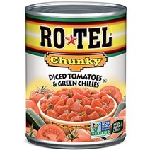 로텔 청키 다이스 토마토 앤드 그린 칠리 10oz, 1팩