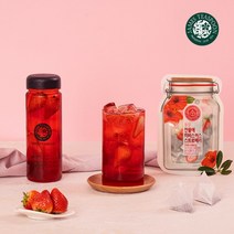제임스티스푼 무카페인 퐁당 찬물에 히비스커스 스트로베리, 10개입