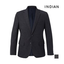 인디안 INDIAN 투톤 마이크로 조직 스트레치저지 자켓_MIUFAWF8461