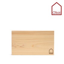 올비아 도마 편백 나무도마 미니 대 무절 (36cmx21cm) 주방도마 편백도마