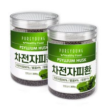 퓨어영 차전자피환 300g 식이섬유 질경이 환, 2통