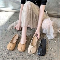 [알티피아] 발가락 절개 여자 타비 슈즈 뮬 슬리퍼 블로퍼 신발
