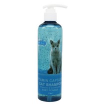 더캣츠 고양이 비타민 캡슐 샴푸 베이비파우더 300ml, 9개입
