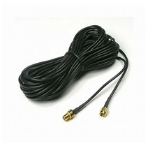 COMS RP-SMA 안테나 연장 케이블 15m SMA-15M/C0403 케이블-연장케이블, 선택1, 선택1