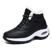 등산 방한부츠 아웃도어 벨벳 겨울 부츠 따뜻하고 발목 부츠 방수 코튼 신발 여성 개미 슬립 편안한 스노