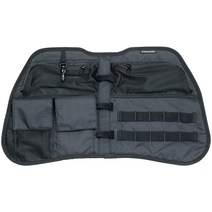 Kuryakyn 5257 Momentum Runaway 백팩: 내후성 오토바이 여행용 수하물 가방 마운팅 스트랩과 방수 레인 커버 블랙, One Size_Black