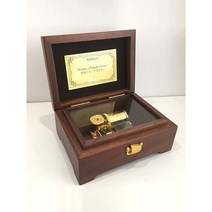 올템블리 미스터션샤인오르골 원목 나무 업 오르골, 월넛 30톤 센과 치히로의 행방불명/보관 포함