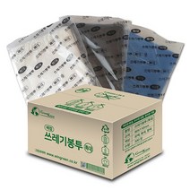 배접쓰레기봉투 특대형/대형/중형/소형 재활용비닐봉투, 소형 흰색 1000장