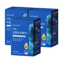 rTG 초임계 오메가 3, 30캡슐, 3박스